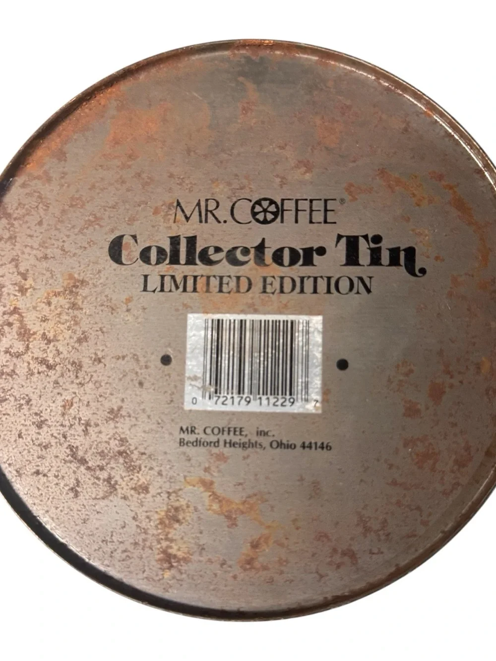 70’s Sears Roebuck & Co x Mr. Coffee Fall 1900 Consumers Guide Catalog Tin w/Lid